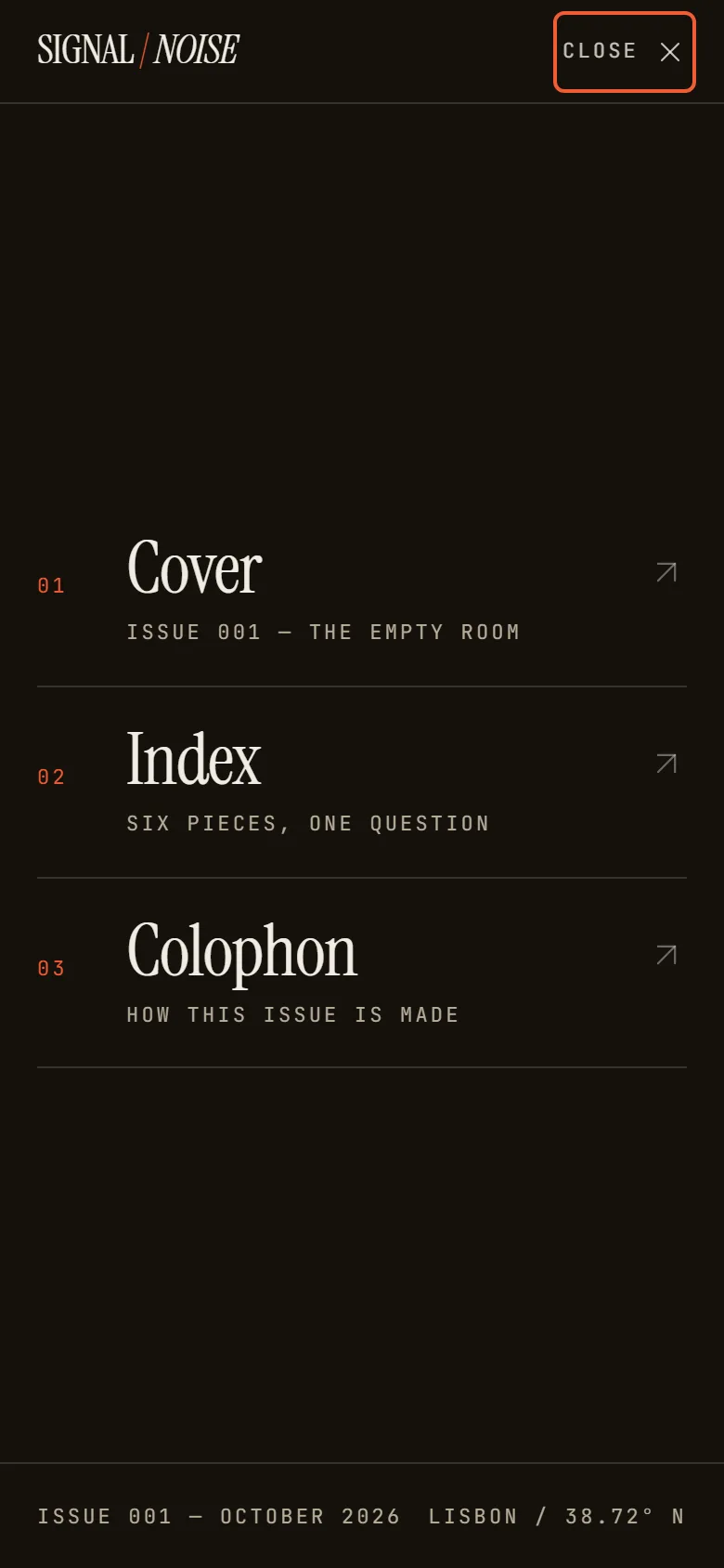 DeepSeek V4.1 Flash 1017: Menu open, phone